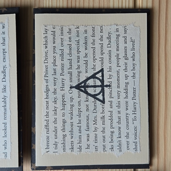 Handmade Mini Harry Potter Inspired Boxed Cards Set - Picture 8 of 16